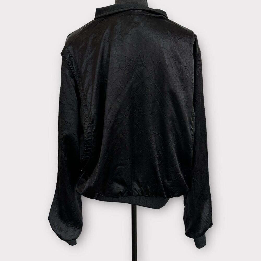 Vintage Four Queens Las Vegas Hotel Casino Women's Black Jacket Size XL W/ Flaws - Picture 5 of 11